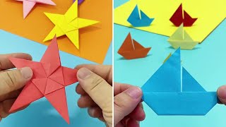 How To Make a Paper MOVING FLEXAGON  Fun amp Easy Origami [upl. by Aynodal]