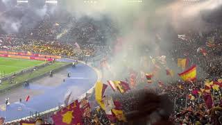 231223 AS Roma  Napoli 20  62000 spettatori che cantano tutti insieme linno della AS Roma [upl. by Dincolo]