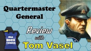 Quartermaster General Review  with Tom Vasel [upl. by Gaudet]