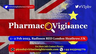 31st Pharmacovigilance 2023  UK amp EuropeVirtue Insight [upl. by Athey552]