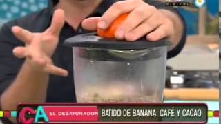 Batido de banana y café [upl. by Mcnamara]