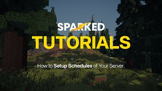 How to setup Schedules on Your Server [upl. by Day180]