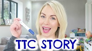 OUR TTC STORY  TRYING TO CONCEIVE STORY  EMILY NORRIS [upl. by Nobe394]