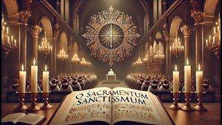 O Sacramentum Sanctissimum  Gregorian Chant Hymn for Eucharistic Adoration  Sacred Choir Music [upl. by Colby]