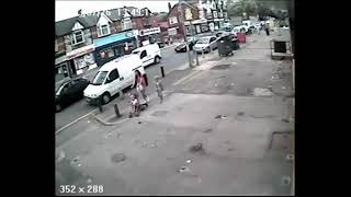 SHOCKING CCTV  Armed Robbery on UK Security Van [upl. by Inad]