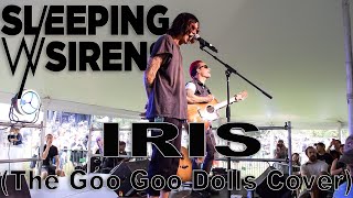 Sleeping With Sirens Iris The Goo Goo Dolls Cover Blue Ridge Rock Festival 2022 [upl. by Sucam]