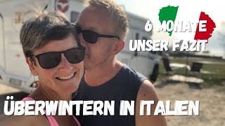 Fazit Überwintern 🇮🇹 ist Italien eine Alternative zu Spanien  im Wohnmobil mit Hund durch Europa [upl. by Crandale18]