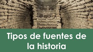 ⭐▶️¿Cuáles son los tipos de fuentes de la historia 📕 aulamedia [upl. by Nonnahsed]