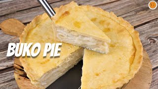 SPECIAL BUKO PIE RECIPE  Young Coconut Pie  Mortar and Pastry [upl. by Annavas31]