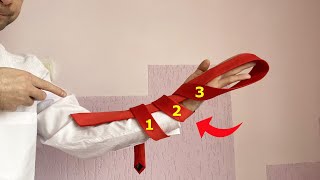 New way How to tie a tie [upl. by Alegna]