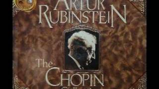 Arthur Rubinstein  Chopin Nocturne Op 15 No 3 in G [upl. by Nylsirhc]