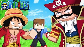 Minecraft  One Piece  LUFFY Encontra Gol D Roger  A BATALHA do REI DOS PIRATAS [upl. by Uoliram192]