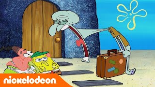 Bob Esponja  Vacaciones de Calamardo  España  Nickelodeon en Español [upl. by Ikila]