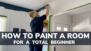 How to Paint a Room for Beginners [upl. by Gargan814]