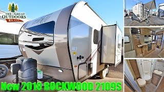 2018 Mini Lite ROCKWOOD 2109S Couples RV Front Queen Colorado Trailer Dealer [upl. by Curley509]