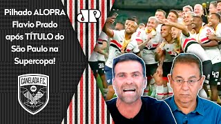 quotOLHA como o São Paulo é GIGANTE EU ESFREGO NA SUA CARA quequot Pilhado ZOA Flavio após a Supercopa [upl. by Suolevram256]