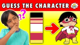 Guess The Character Challenge with Ryans World [upl. by Anovad]