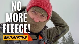 Why I Stopped Backpacking In Fleece and what I use instead [upl. by Airotkiv183]