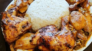 صينية أوراك الدجاج بالمشروم🍄🍄 والبطاطس🥔🥔 بالخلطة الرهيبة حاجة كده عظمة والله 😋🐔وصفةطبخدجاجمشروم [upl. by Nitsugua213]