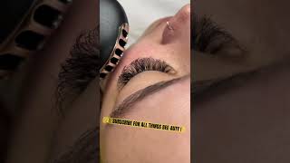 VOLUME LASH EXTENSIONS TRANSFORMATION  LASH TECH LIFE  BEES BEAUTY BAR LLC lashes lashbusiness [upl. by Oel604]