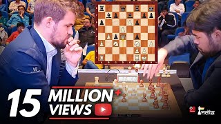 When arch rivals meet Magnus Carlsen vs Hikaru Nakamura [upl. by Oravla]