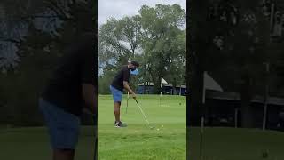 Chipping practice golf rap [upl. by Atinrehs]