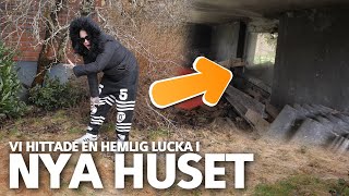 Vi hittade en mystisk lucka i nya huset  VLOGG [upl. by Ardnuek795]