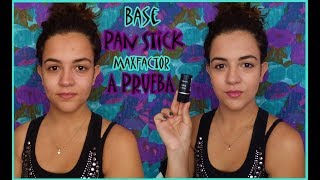 Base MAXFACTOR pan Stick A PRUEBA TodoPorUnSueño [upl. by Madigan]