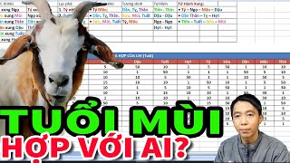 Tuổi MÙI tuổi DÊ hợp với ai KẾT HỢP LÀM ĂN  KẾT HÔN  SINH CON hợp tuổi nào [upl. by Toille990]