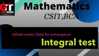 Mathematics Integral Test CSIT BCA [upl. by Granniah]