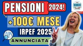 Novità Pensioni 2024 Riforma IRPEF in arrivo e Delusioni sui Cedolini  Aggiornamenti Previdenziali [upl. by Mountford]