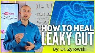 How To Heal Leaky Gut  Food Plan Included [upl. by Cha]