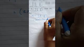 How we find Determinant of matrix solution 😎😍determination Ayeshanasiroficial [upl. by Rex]