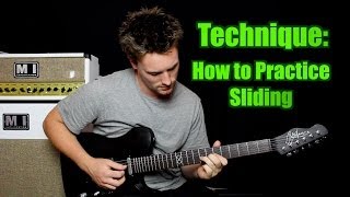 Guitar Technique How to Slide [upl. by Roseanna921]