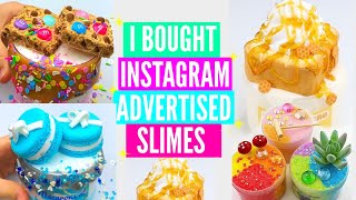 I Bought The First 5 Slimes Instagram Recommended Slime Shop REVIEW Instagram Recommended [upl. by Nodnart]