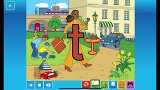 Letterland Alphabet Phonics Sounds Songs Shapes Writing  Letter T  Talking Tess [upl. by Eiramrefinnej]