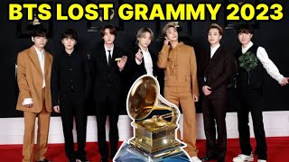 BTS Lost Grammy Awards 2023 😭 BTS Grammy Nomination [upl. by Seditsira]