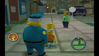 the Simpsons gameplay walkthrough episode10 bart [upl. by Annauj]