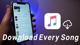 How to Download Every Song in Apple Music 2020 [upl. by Nodlehs]