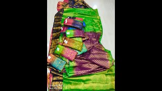 kubra pattu silk sarees price 540 online booking number 9080176700 [upl. by Wyler]