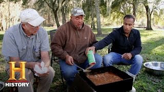 Swamp People Creole Cooking with the Edgars S7 E4  History [upl. by Drofiar]