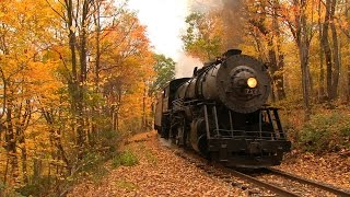 Western Maryland Scenic Railroad 734 Nearing The End [upl. by Aire]