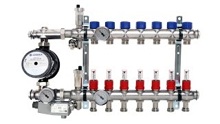Jak funguje rozdělovač pro kombinaci podlahového topení a radiátorů [upl. by Nilpik]