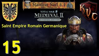 FR Médiéval 2 Total War  SaintEmpire Romain Germanique 15 [upl. by Esya126]