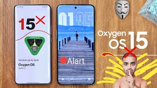 ❌ Android 15 Version 🔥 OxygenOS 15 Update OnePlus  Latest Update OnePlus [upl. by Olaznog]