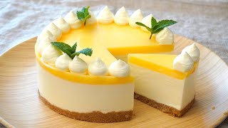 CHEESECAKE al LIMONE  TORTA FREDDA  cakeshare [upl. by Alwitt]