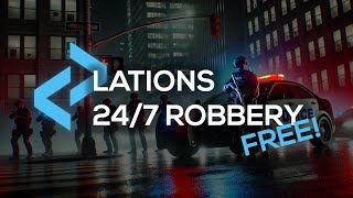 FiveM 247 Robbery Script FREE QBCoreESXQBox  Lation Scripts [upl. by Elleiand]