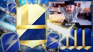 9 TOTS AND 2 LEGENDS IN PACKS FIFA 17 [upl. by Htaras]