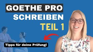 Goethe Pro Pflege Schreiben Teil 1  quotErfolgreich Berichte erstellenquot Goethe PRO B2 PFLEGE [upl. by Nylirrehs]