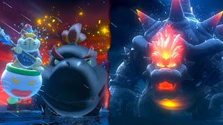 Fury Bowser Jr vs Fury Bowser Boss Battle in Bowsers Fury [upl. by Yetac623]